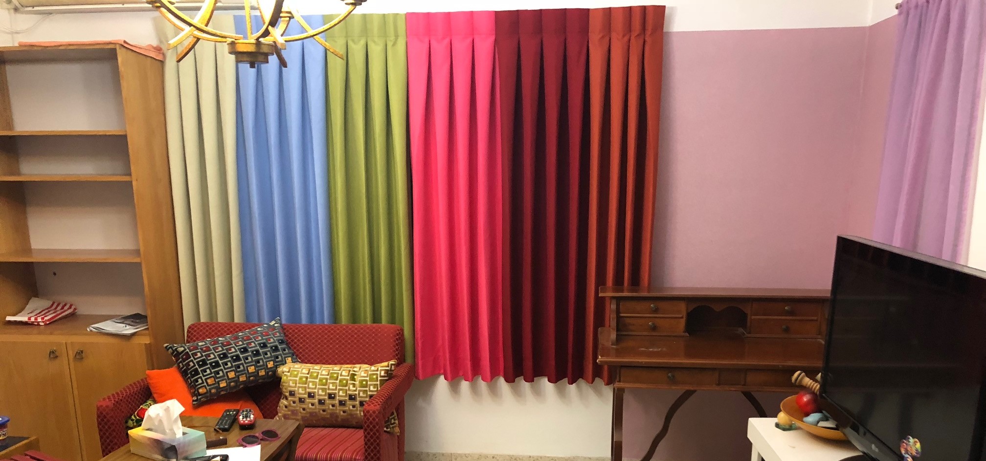 Colorful Curtains