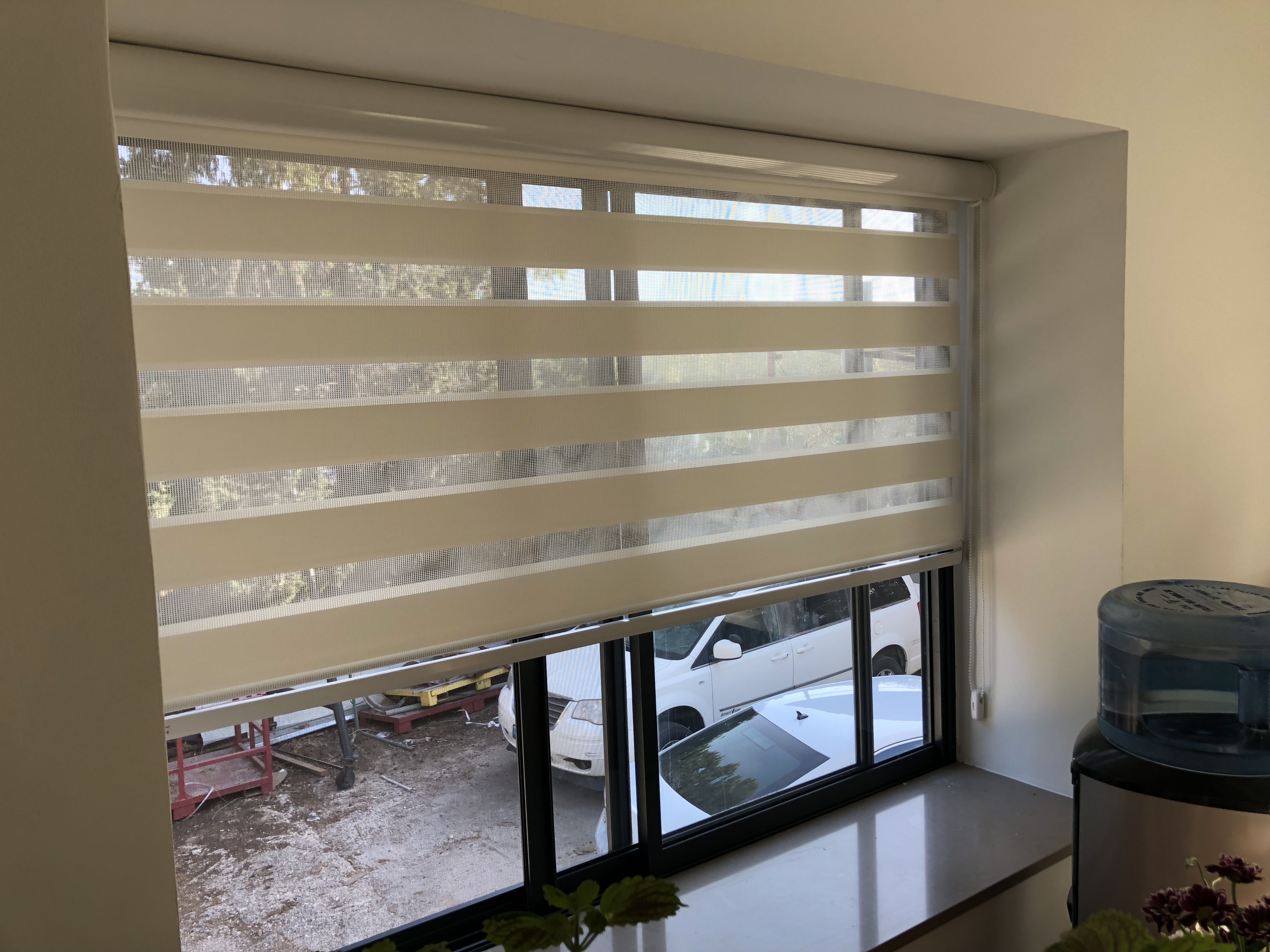 Kitchen Window Zebra Blinds