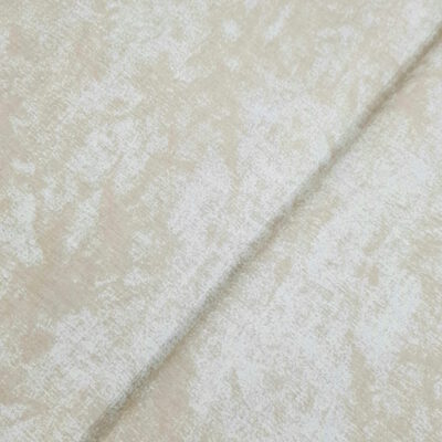 כותנה רחבה בצבע שמנת בז' הדפס שיש