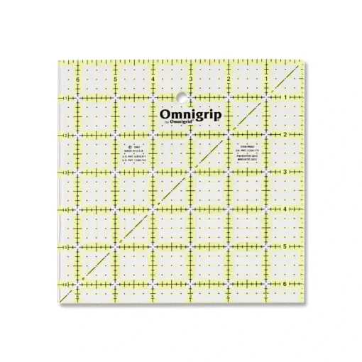סרגל פרספקט גודל 6.5x6.5 אינצ' של חברת Omnigrip