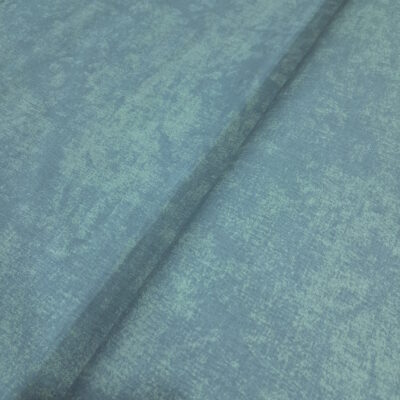 בד כותנה בצבע תכלת הדפס שיש