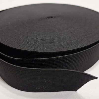 גומי רחב בצבע שחור 3.0 ס"מ רוחב
