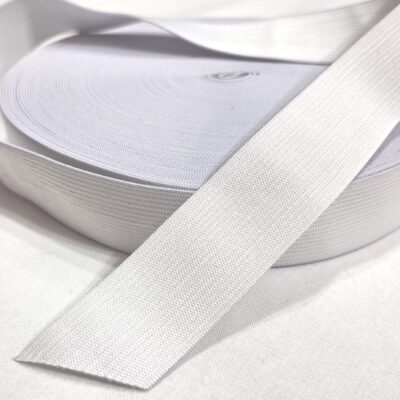 גומי רחב לבן רוחב 3 ס"מ